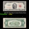 1953 $2 Red Seal United States Note Grades vf+