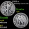 1923-s Walking Liberty Half Dollar 50c Grades vg, very good