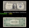 1935G $1 Blue Seal Silver Certificate Grades vf+