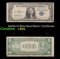 1935G $1 Blue Seal Silver Certificate Grades vf+