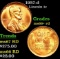 1957-d Lincoln Cent 1c Grades GEM++ RD