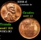 1958-d Lincoln Cent 1c Grades GEM++ Unc RD