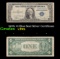 1935c $1 Blue Seal Silver Certificate Grades vf+