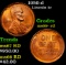 1950-d Lincoln Cent 1c Grades GEM++ RD