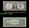 1957 $1 Blue Seal Silver Certificate Grades vf+