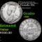 1917C Newfoundland (Canada Provincial) 50 Cents Silver KM# 12 Grades vf++