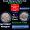 Buffalo Nickel Shotgun Roll in Old Bank Style 'Abbott Coin Counter AutoMat' Wrapper 1929 & D Mint En
