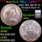 ***Auction Highlight*** 1800 Draped Bust Dollar BB-190/B-10 $1 Graded vf30 By SEGS (fc)