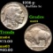 1936-p Buffalo Nickel 5c Grades Choice Unc