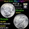 ***Auction Highlight*** 1927-p Peace Dollar $1 Graded Choice+ Unc BY USCG (fc)
