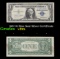 1957 $1 Blue Seal Silver Certificate Grades vf+