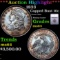 ***Auction Highlight*** 1833 Capped Bust Dime 10c Graded ms64 BY SEGS (fc)