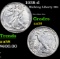 1938-d Walking Liberty Half Dollar 50c Graded au58 By SEGS