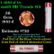 Shotgun Lincoln 1c roll, 1982-d 50 pcs Brandt 50c Wrapper.
