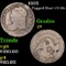 1835 Capped Bust Half Dime 1/2 10c Grades g+