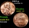 1963-p Lincoln Cent 1c Grades Gem+ Unc RD