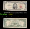 1963 $5 Red seal United States Note Grades vf+