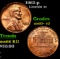 1962-p Lincoln Cent 1c Grades Gem+ Unc RD