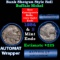 Buffalo Nickel Shotgun Roll in Old Bank Style 'Abbott Coin Counter AutoMat' Wrapper 1934 & s Mint En