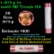 Shotgun Lincoln 1c roll, 1975-p 50 pcs Brandt 50c Wrapper.