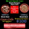 Mixed small cents 1c orig shotgun roll, 1952-p Lincoln Cent, 1957-d Lincoln Cent other end, Coca Col