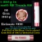 Shotgun Lincoln 1c roll, 1963-p 50 pcs Brandt 50c Wrapper.