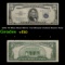 1953 $5 Blue Seal Silver Certificate United States Note Grades vf++