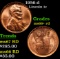 1956-d Lincoln Cent 1c Grades GEM++ RD