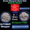 Buffalo Nickel Shotgun Roll in Old Bank Style 'Abbott Coin Counter AutoMat' Wrapper 1935 & p Mint En