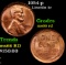 1954-p Lincoln Cent 1c Grades GEM+ Unc RD