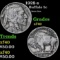 1928-s Buffalo Nickel 5c Grades xf