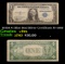 1935A $1 Blue Seal Silver Certificate Fr-1608 Grades vf+