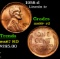 1958-d Lincoln Cent 1c Grades GEM++ RD