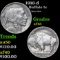 1916-d Buffalo Nickel 5c Grades xf+