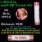 Shotgun Lincoln 1c roll, 1992-d 50 pcs Brandt 50c Wrapper.