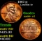 1967-p Lincoln Cent 1c Grades GEM++ RD