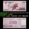 2008 North Korea 200 Won Banknote Specimen P#?62s Grades Gem CU