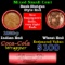 Mixed small cents 1c orig shotgun roll, 1928-p Lincoln Cent, Wheat Cent other end, Coca Cola Brandt