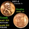 1957-d Lincoln Cent 1c Grades GEM++ RD