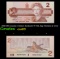 1986-1991 Canada 2 Dollars Banknote P# 94b, Sig. Thiessen & Crow Grades Select CU