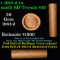 Shotgun Lincoln 1c roll, 1963-d 50 pcs Brandt Wrapper.
