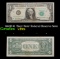1963B $1 'Barr Note' Federal Reserve Note Grades vf+