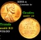 1955-s Lincoln Cent 1c Grades Gem+ Unc RD