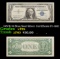 1957B $1 Blue Seal Silver Certificate Fr-1621 Grades vf++