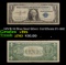 1957B $1 Blue Seal Silver Certificate Fr-1621 Grades vf+