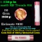 Shotgun Lincoln 1c roll, 1974-p 50 pcs Brandt 50c Wrapper.