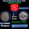 Buffalo Nickel Shotgun Roll in Old Bank Style 'Abbott Coin Counter AutoMat' Wrapper 1928 & p Mint En