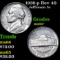 1939-p Rev 40 Jefferson Nickel 5c Grades GEM+ Unc