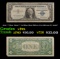 1957 **Star Note** $1 Blue Seal Silver Certificate Fr-1619* Grades vf+