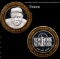 Limited Edition .999 Silver $10 Las Vegas Gaming Token Babe Rruth, NY Grades